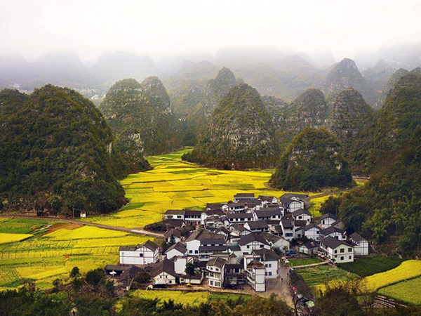 Lugares bonitos demais - Xinyi, China