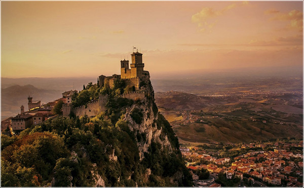 Lugares bonitos demais - San Marino