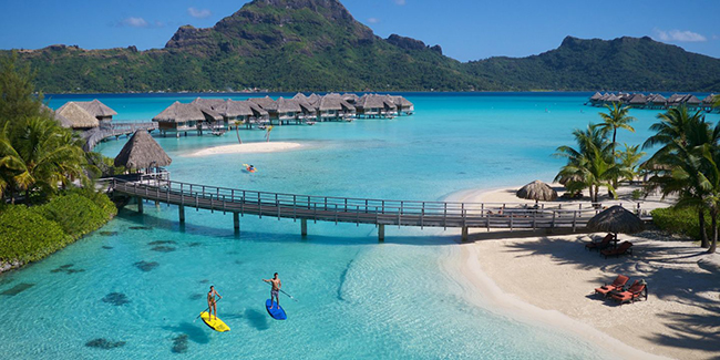 Praias paradisíacas pelo Mundo - Bora Bora, Polinésia Francesa