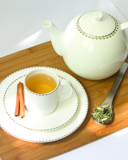 Chá Detox muito simples de fazer - cavalinha, limão e canela