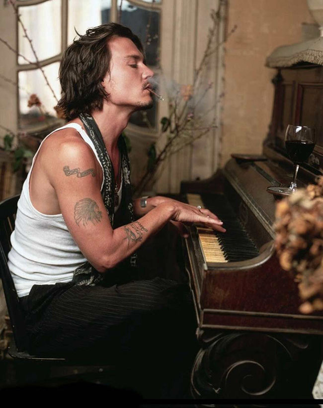 Tatuagens - Johnny Depp, actor