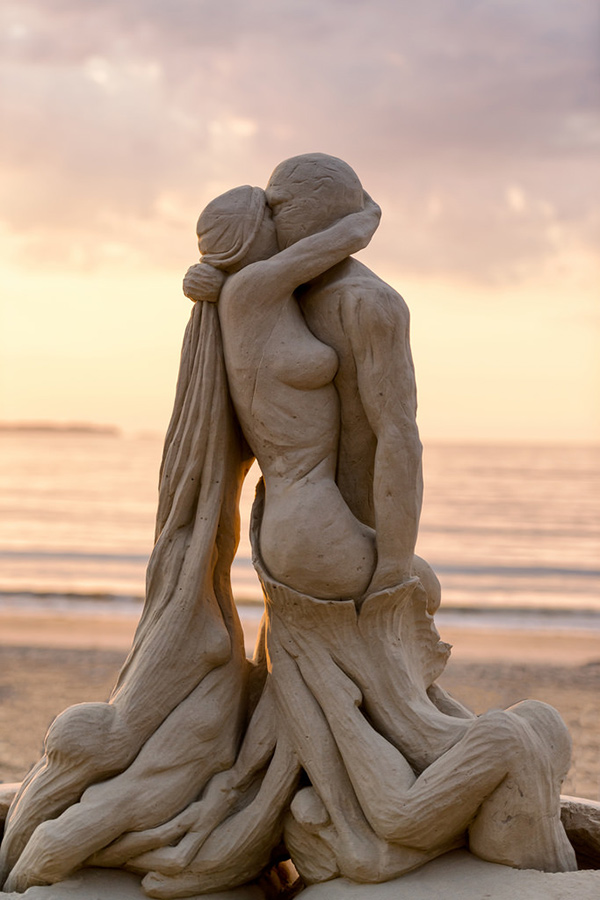 Esculturas de areia - Eric Kilby