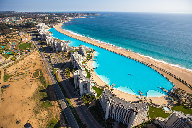 As piscinas mais fabulosas do mundo - San Alfonso del Mar