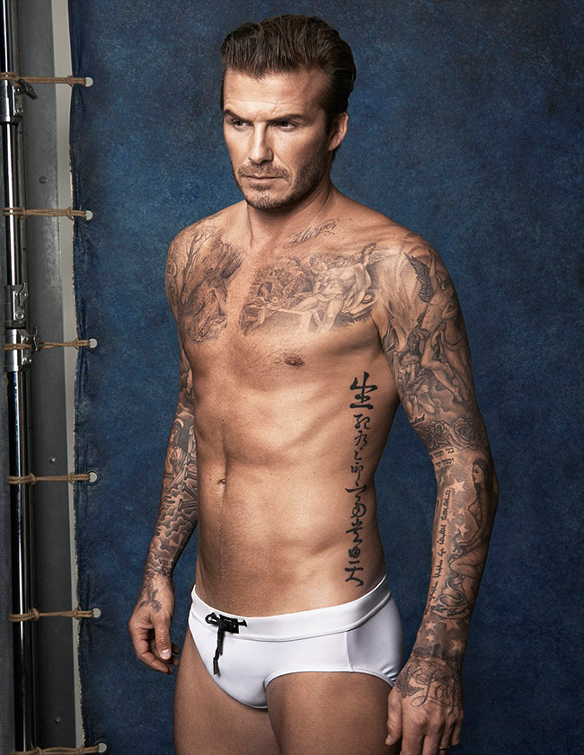 Tatuagens - David Beckham, ex futebolista