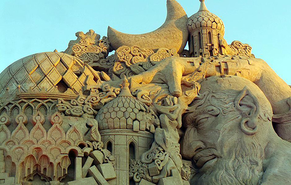 Esculturas de areia - Sandtastic Esculturas de areia - Sandtastic