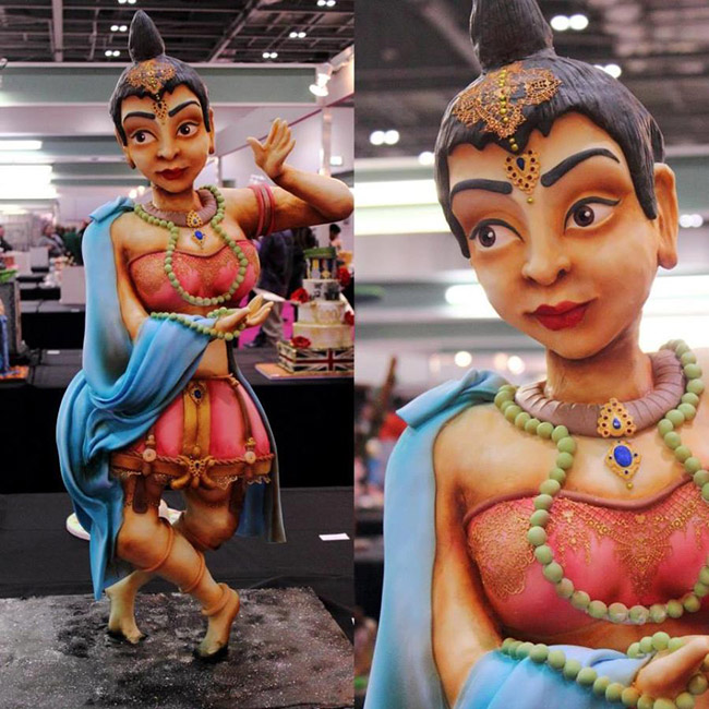 Cake design - bailarina indiana