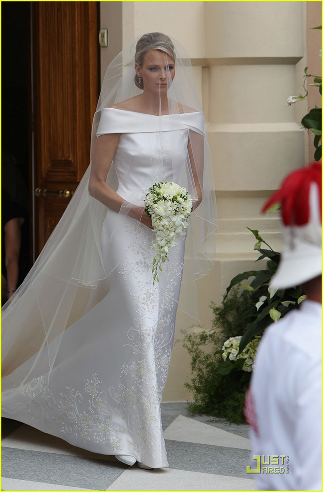 Vestidos de noiva de sonho, vestido da Princesa Charlene (Mónaco)