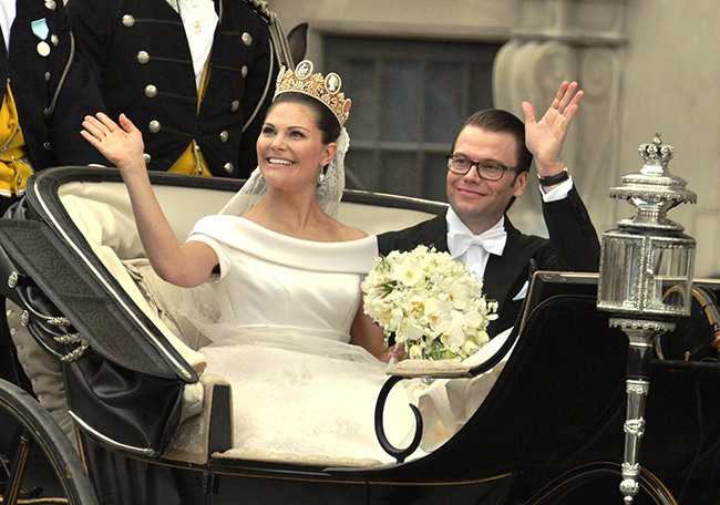 Vestidos de noiva de sonho, vestido da Princesa Victoria (Suécia)