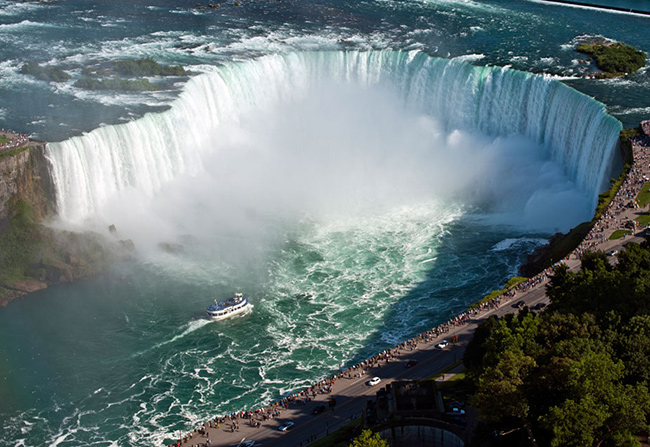 As cascatas mais deslumbrantes do mundo - Cataratas do Niagara, Canadá 