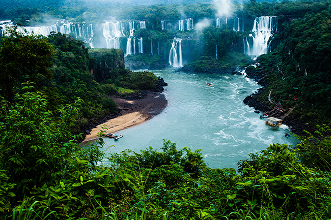 As cascatas mais deslumbrantes do mundo - Cascatas de Iguaçu, Brasil / Argentina 