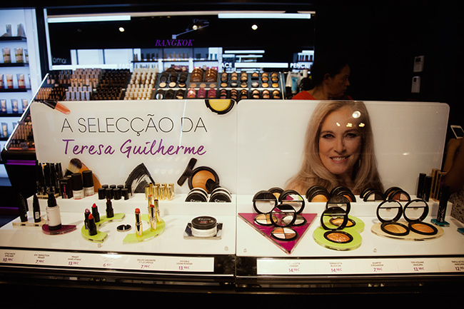 Teresa Guilherme - flormar, dia de lançamento da linha de cosméticos