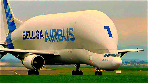 Aviões mais bizarros do mundo - Avião beluga