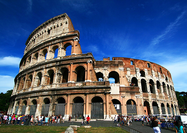 Ruínas mais imponentes do mundo - Coliseu de Roma, Roma, Itália