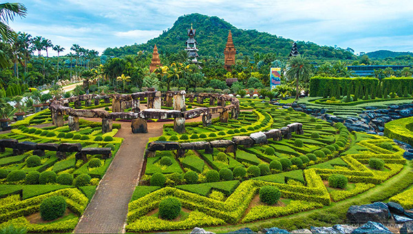 Maravilhas do mundo, jardins de sonho: Jardim Tropical e botânico Nong Nooch – Tailândia Maravilhas do mundo, jardins de sonho: Jardim Tropical e botânico Nong Nooch – Tailândia