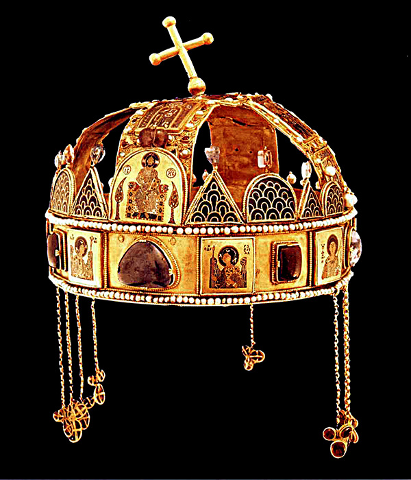 Jóias da coroa - coroa usada por mais de 50 reis