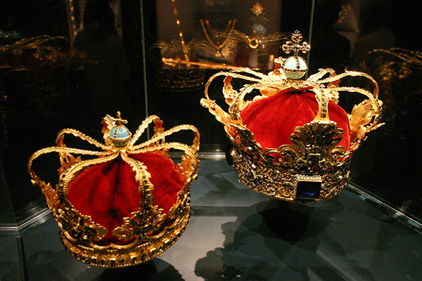 Jóias da coroa - jóias da Dinamarca