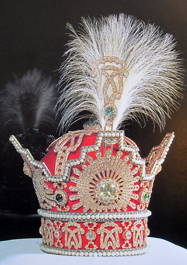 Jóias da coroa - coleção de jóias da coroa do Irão 
