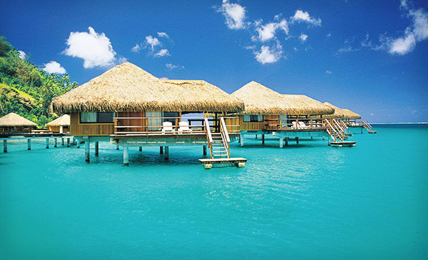 Resorts mais paradisíacos do mundo - Huahine, Polinésia Francesa 