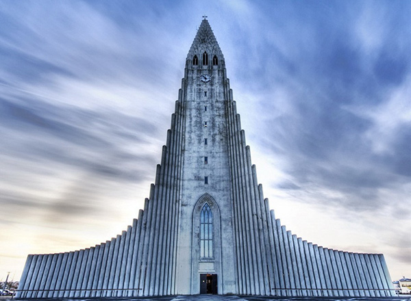 As mais belas igrejas do mundo - Igreja de Hallgrímur - Reykjavík, Islândia 