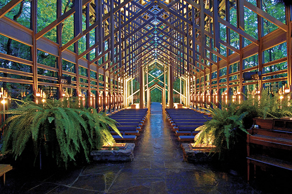 As mais belas igrejas do mundo - Capela Thorncrown - Arkansas, EUA