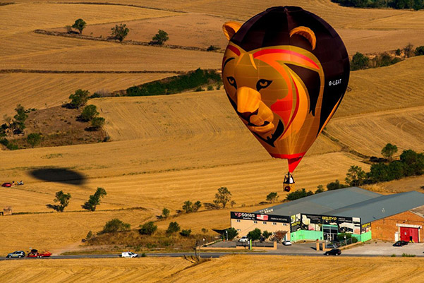 Balões de ar quente mais incríveis do mundo - as cores do Rei Leão 