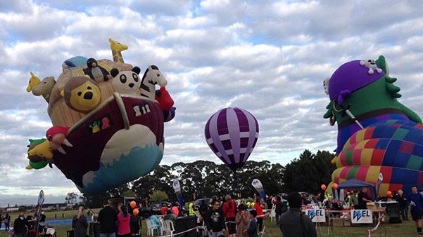 Balões de ar quente mais incríveis do mundo - arca de Noé