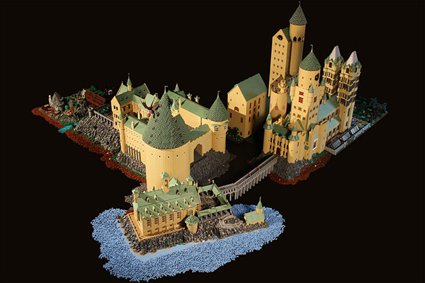 Construções de Lego impressionantes- Harry Potter