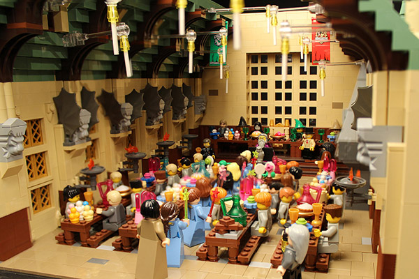 Construções de Lego impressionantes- Hogwarts