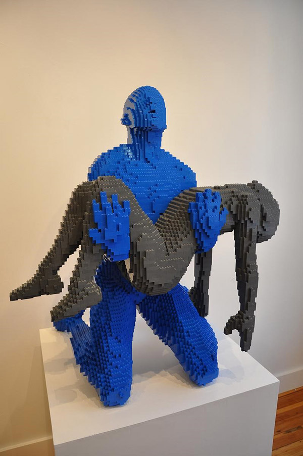 Construções de Lego impressionantes- Nathan Sawaya