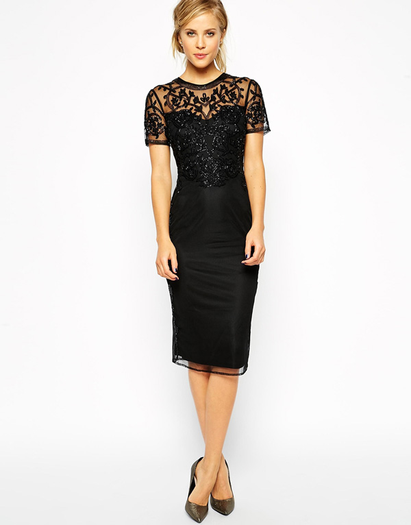 5 looks elegantes para receber o novo ano - Vestido clássico preto