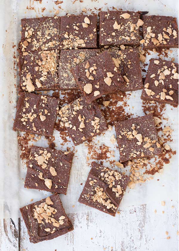 Duas sobremesas surpreendentemente baixas em calorias - BROWNIES DE BATATA- DOCE SEM GLÚTEN NEM AÇÚCAR