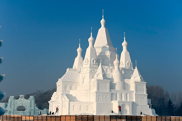 As mais impressionantes esculturas de gelo do mundo – Festival Harbin China