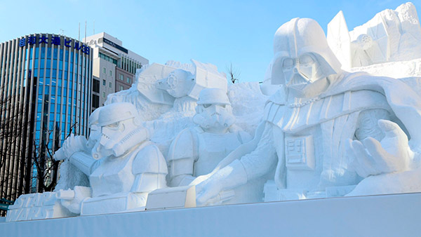 As mais impressionantes esculturas de gelo do mundo – Japão