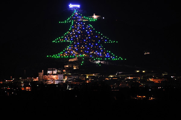 As árvores de Natal mais espectaculares do mundo- Itália