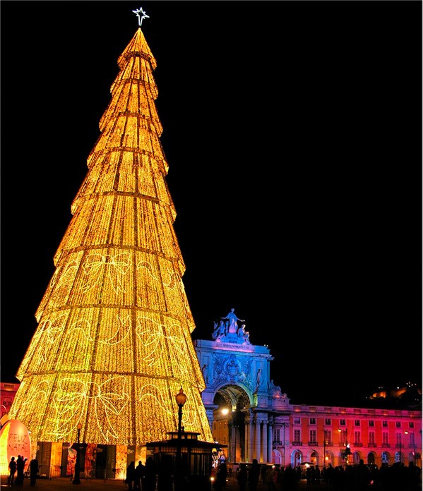 As árvores de Natal mais espectaculares do mundo- Lisboa