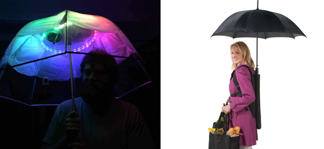 8 guarda-chuvas práticos e divertidos