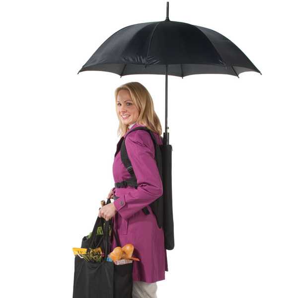 8 guarda-chuvas práticos e divertidos - Para quem tem as mãos ocupadas