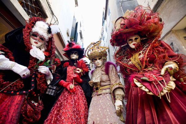 Carnaval de Veneza - Beleza e história - Máscaras