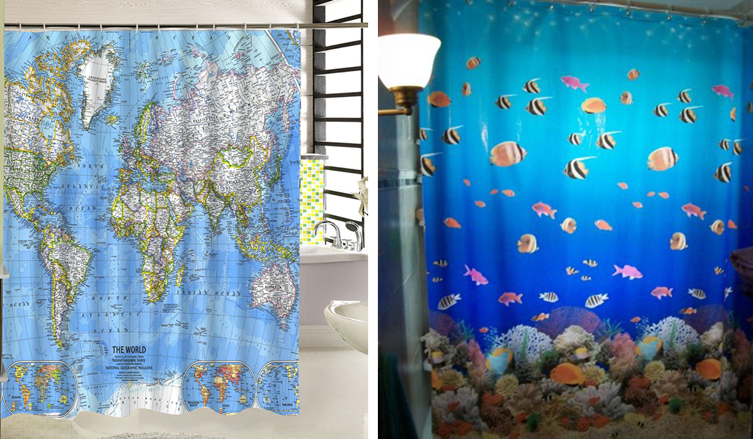 10 cortinas primaveris para alegrar a sua casa de banho