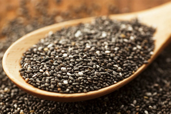 Dicas saudáveis - benefícios da chia - É uma grande fonte de cálcio