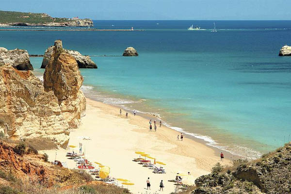 10 praias fantásticas para visitar em Portugal- Praia da Rocha (Portimão)
