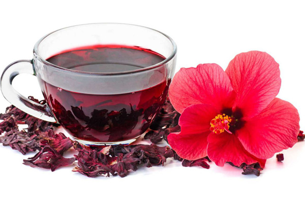 Chá de hibisco e canela, um aliado no emagrecimento- Chá e flor de hibisco