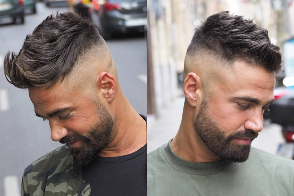 Tendências de cortes de cabelo para homem 2018- High Fade