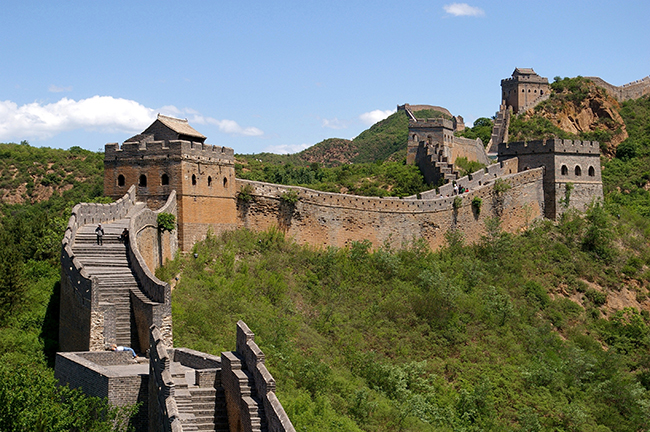 Monumentos mais fotografados do Mundo - Grande muralha da China