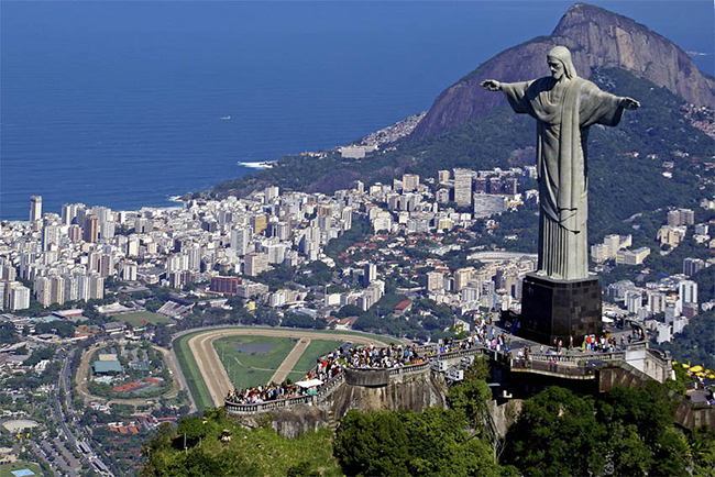 Monumentos mais fotografados do Mundo - Cristo Redentor, Rio de Janeiro, Brasil