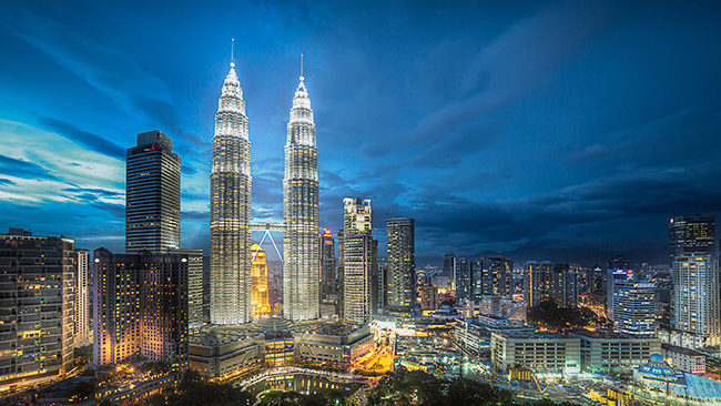 Monumentos mais fotografados do Mundo - Torres Petronas, Kuala Lumpur, Malásia