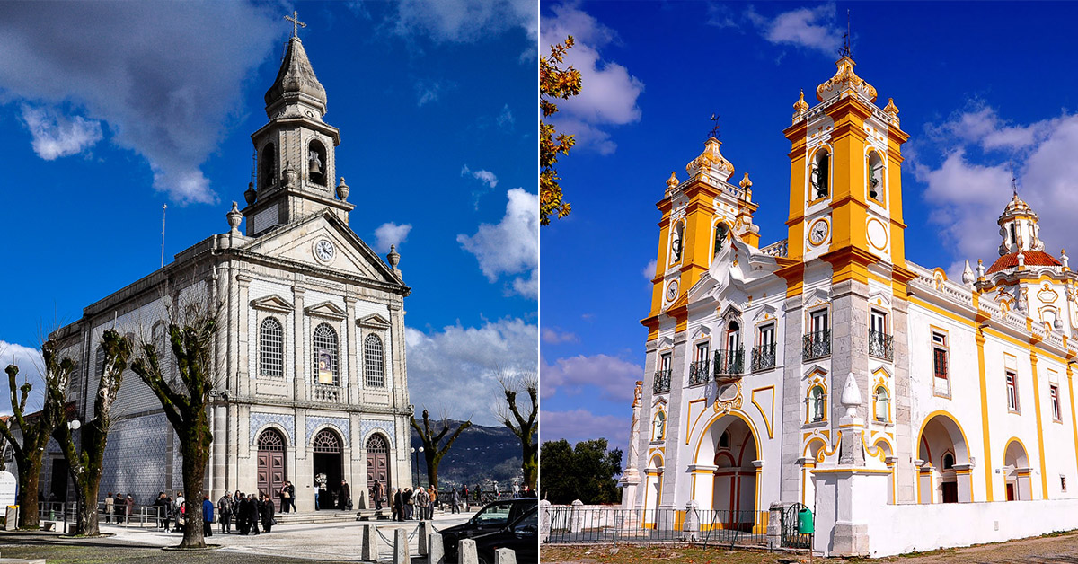 12 lugares Santos em Portugal