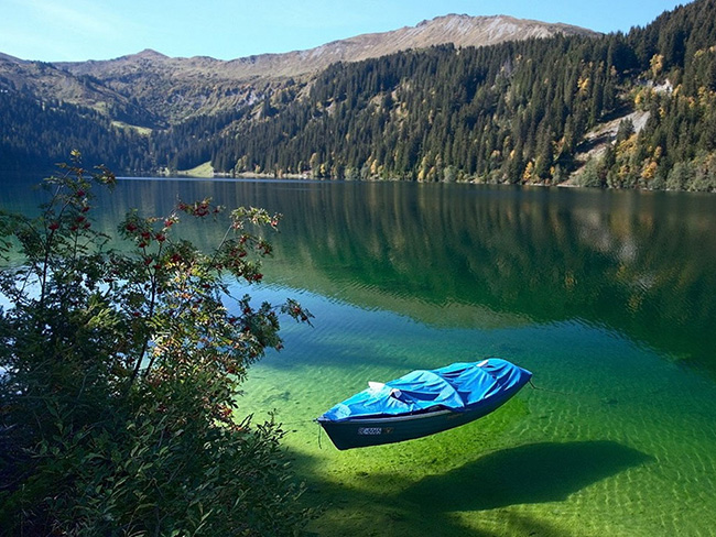 As águas mais cristalinas - 10 locais de sonho - Lago Arnensee, Suíça