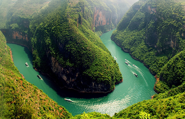 Os rios mais bonitos do mundo - Rio Yangtzé, China