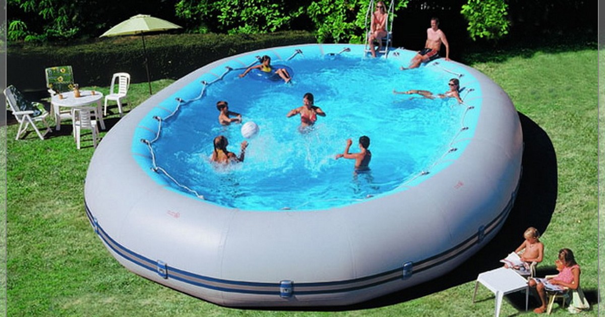 9 piscinas insufláveis muito divertidas